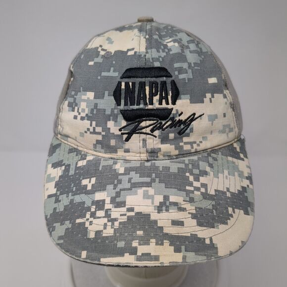 NAPA Racing Strapback Digital Camo Hat Intrepid Fallen Heroes Fund Logo - Picture 2 of 7
